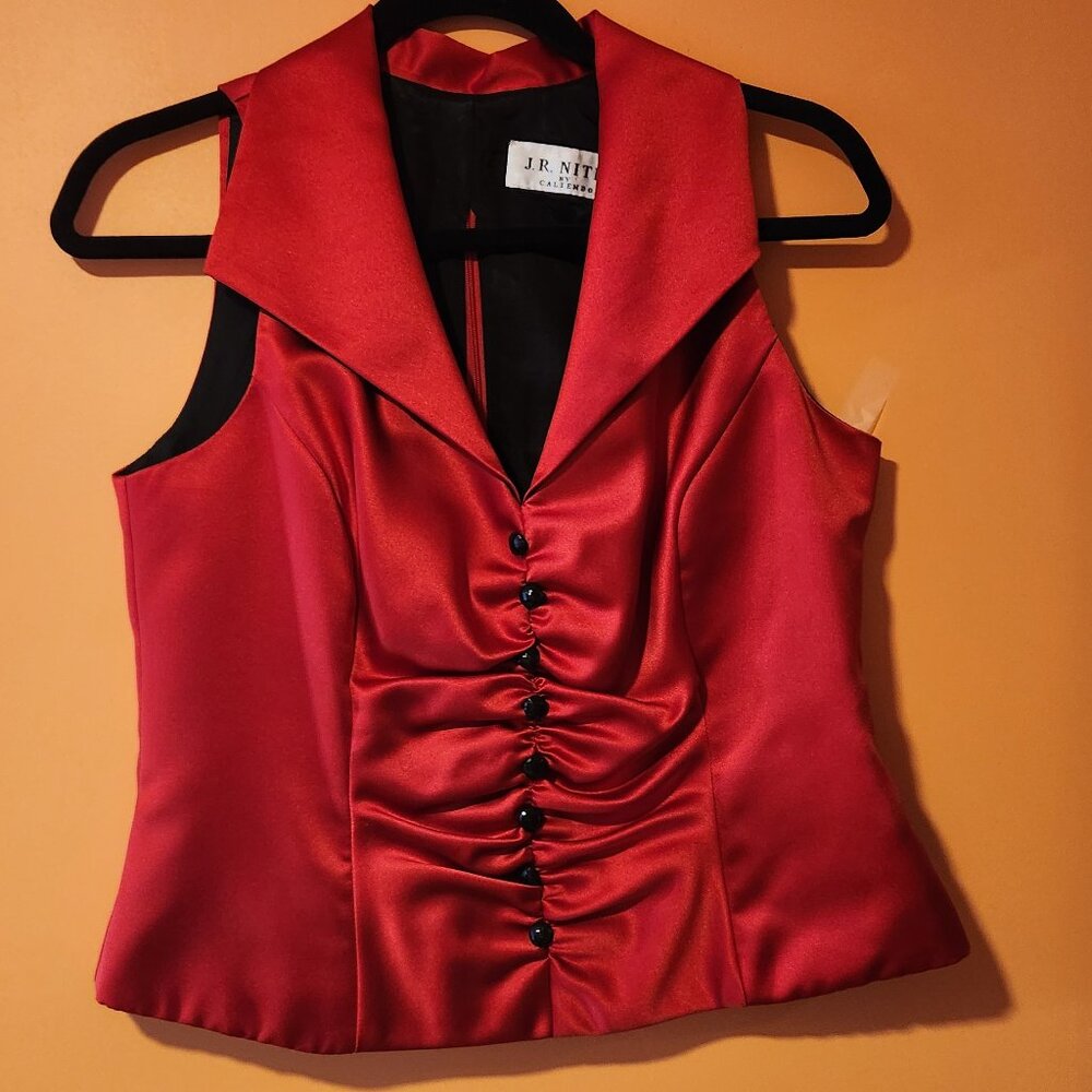 J.R.NITES by Caliendo red top size M